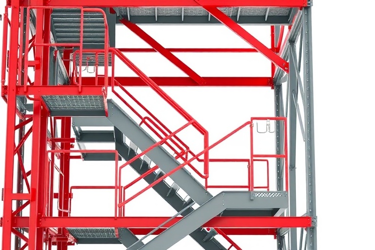 Visualizador 3D - Torres de acceso